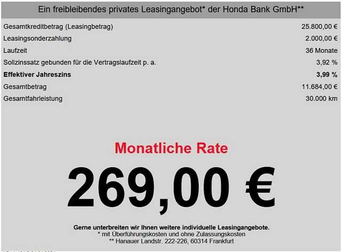 Honda Jazz 1.5 i-MMD Hybrid Elegance *Herbstangebot*